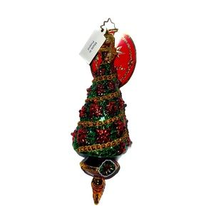 “Peace and Poinsettias”Christopher Radko ornament